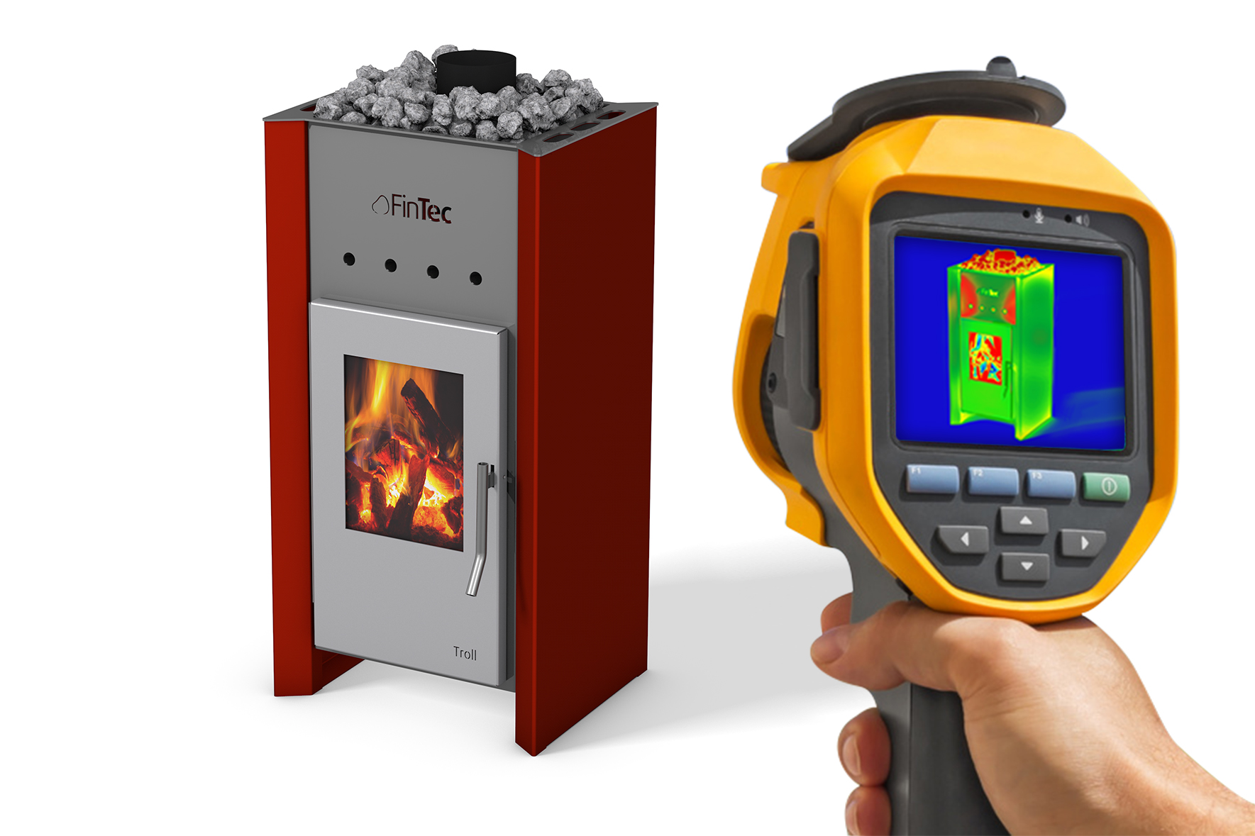 FinTec Holz-Saunaofen TROLL